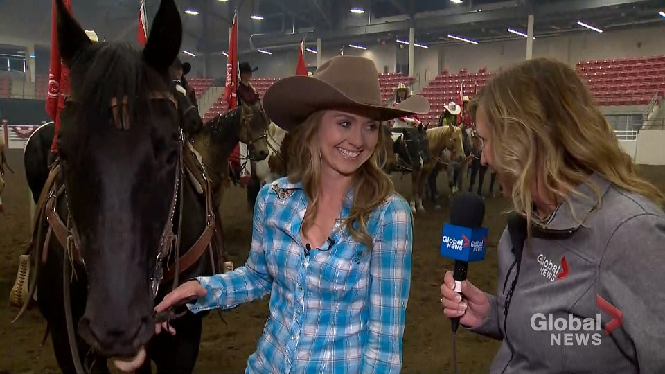 Amber Marshall A Marshal At Calgary Stampede Daily News